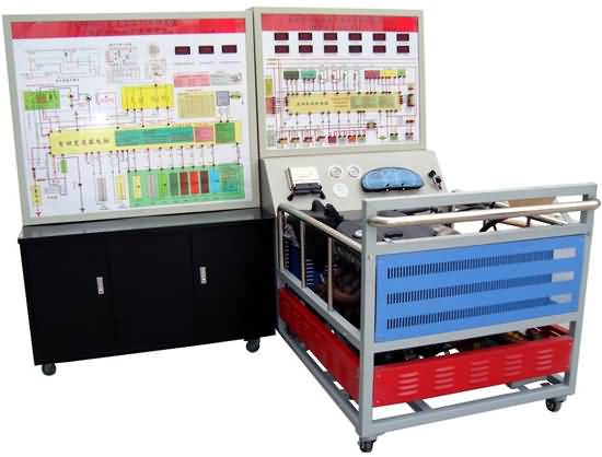 SG-QC10帕薩特電控發(fā)動(dòng)機(jī)與自動(dòng)變速器綜合實(shí)訓(xùn)臺(tái)