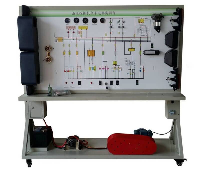 SG-DQ49液壓挖掘機(jī)電器實(shí)訓(xùn)臺(tái)