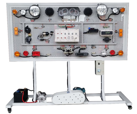 SG-DQ58 全車(chē)電器接線(xiàn)考核綜合實(shí)訓(xùn)臺(tái)(網(wǎng)孔式B型)