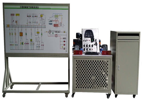 SG-DQ59 工程機(jī)械全車(chē)電器帶空調(diào)系統(tǒng)綜合實(shí)訓(xùn)臺(tái)