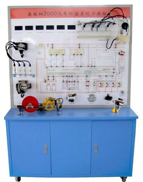 SG-SJ15汽車發(fā)動(dòng)機(jī)防盜系統(tǒng)示教板