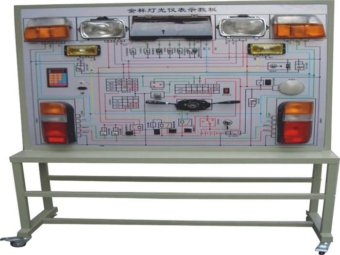 汽車燈光系統(tǒng)示教板（金杯、捷達(dá)）