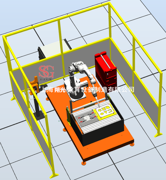 SG-JQR05 機(jī)器人焊接工作站