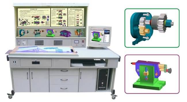 SG-D40機械制圖多媒體三維測繪設(shè)計實訓(xùn)裝置