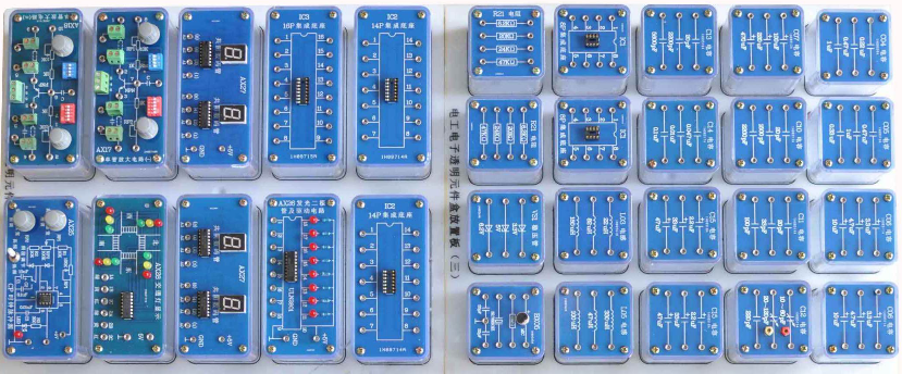 SGZCX-02C型電工電子技術(shù)綜合應(yīng)用創(chuàng)新實(shí)訓(xùn)考核裝置(磁吸式）(圖3)