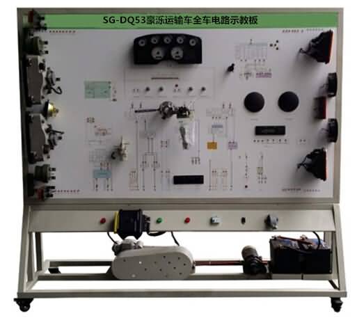 SG-DQ53豪濼運(yùn)輸車全車電路示教板